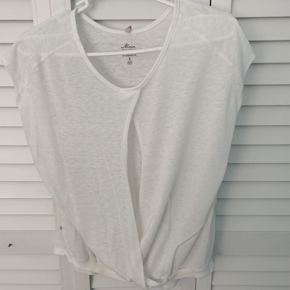 White Cover-Up T-shirt